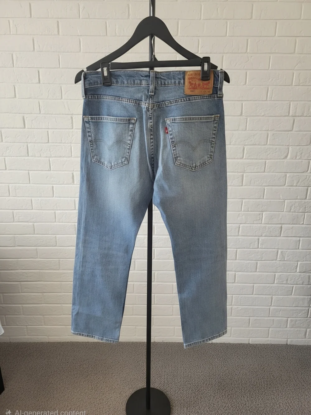 NWT Levi's Faded Blue Slim Straight Jeans